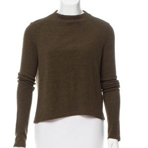 Alice & Olivia Deep Green Knit Sweater